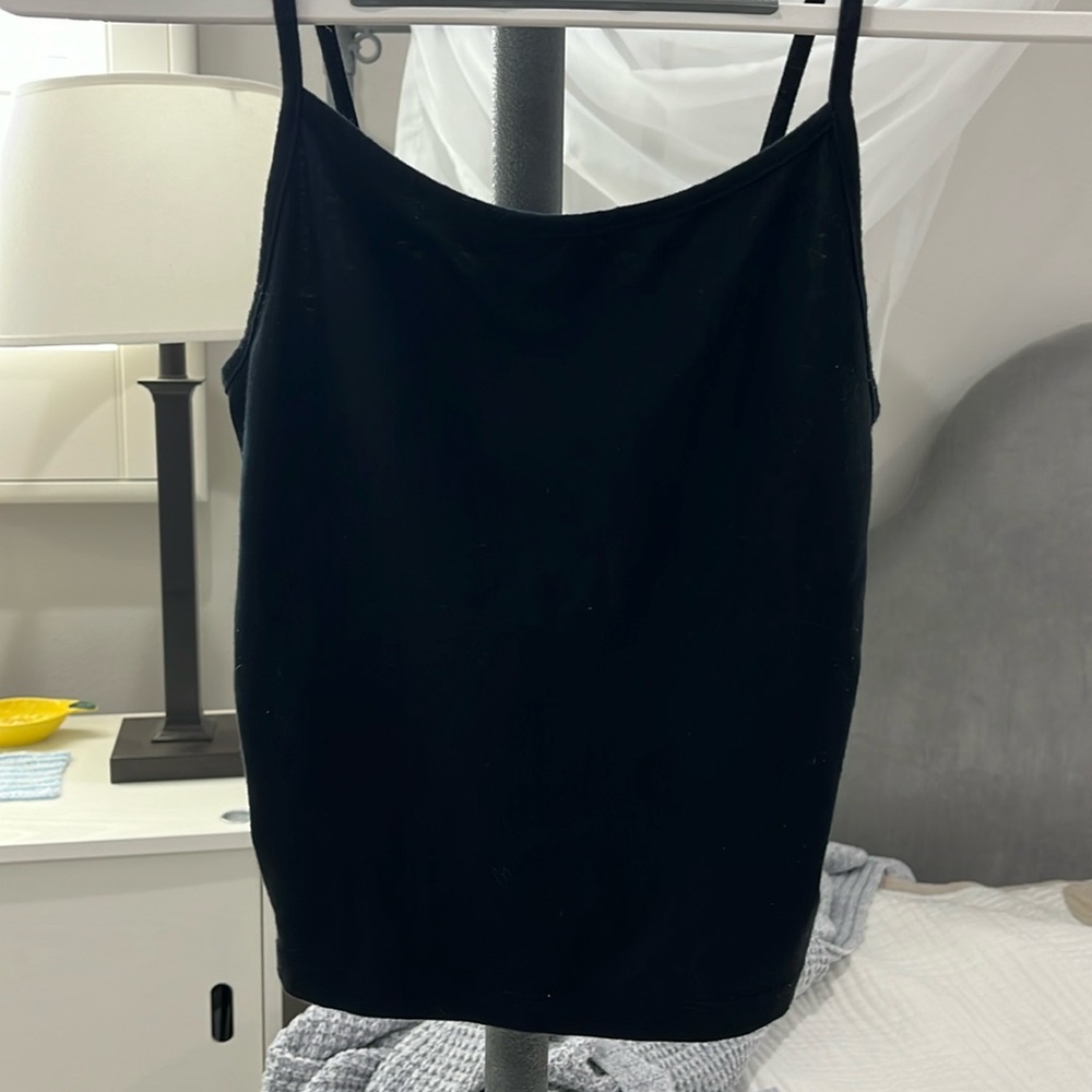 Classic Black Womens Camisole Tank Top